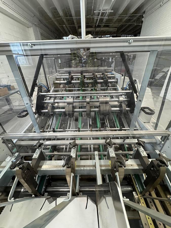 Used 2021 Heiber & Schroder CE 1000-2 carton erecting machine