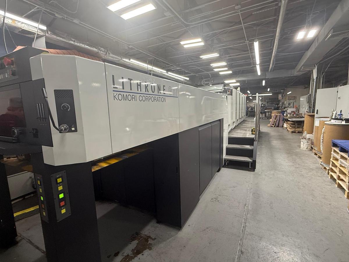 Used Used 2018 Komori GL537+CX H-UV