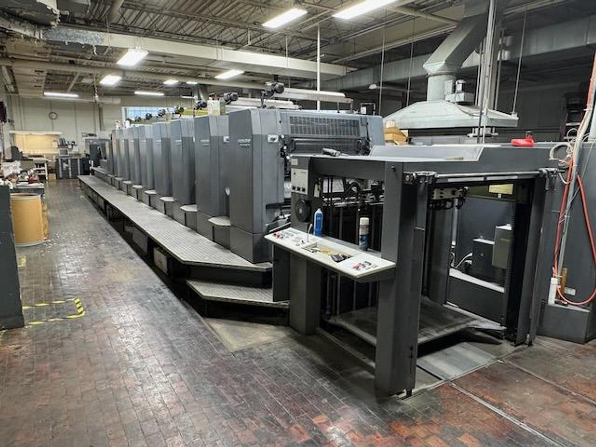 Used Used 1996 Heidelberg SM-102-8-P5+L