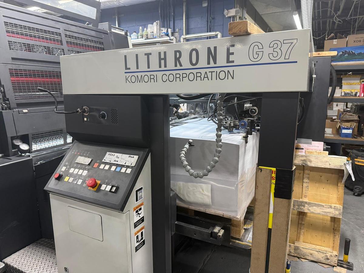 Used Used 2018 Komori GL537+CX H-UV
