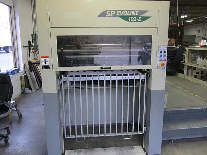 Used 2002 Bobst SP Evoliline 102-E