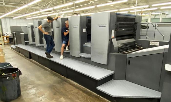 Used 2008 Heidelberg CD 102-5+LX (X2)
