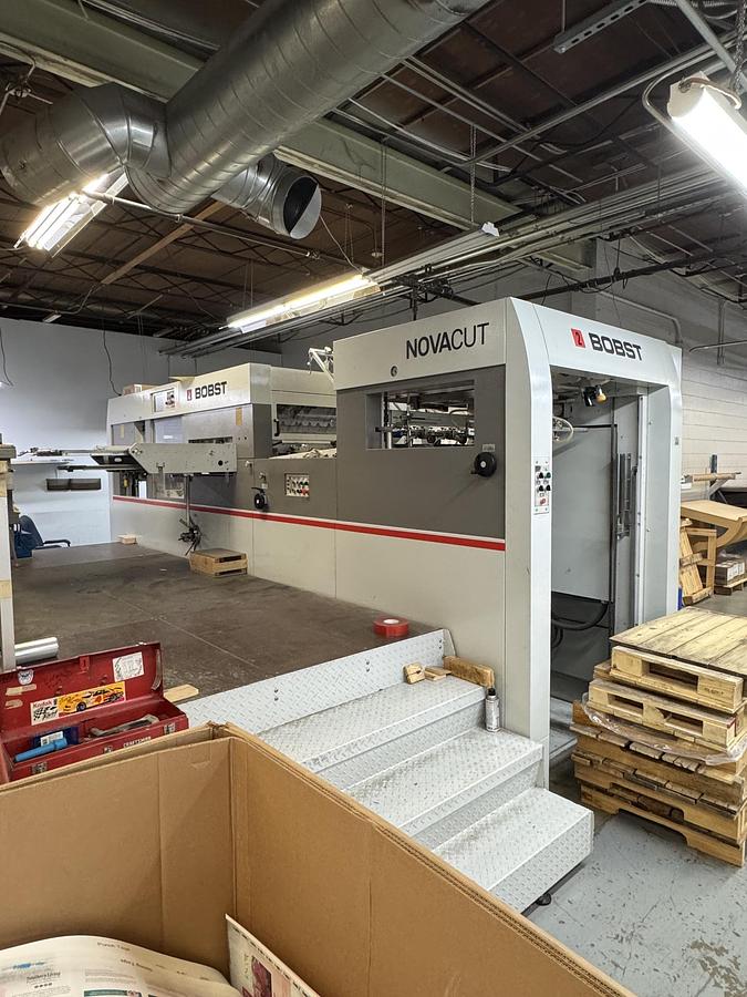 Used Used 2016 Bobst Nova Cut 106-E