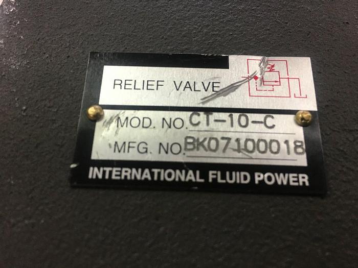 Used INTERNATIONAL FLUID POWER