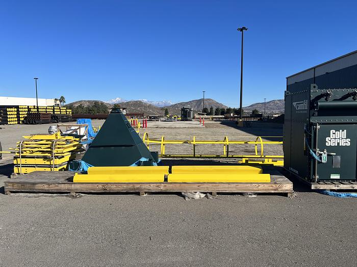 Like new 2022 Anticorrosion Technologies 6" - 60" Skew Roll #SR 5001