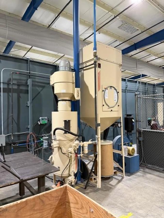 Like new GAT Powder Oven | ROHNER Powder Booth | Empire Abrasive blast booth