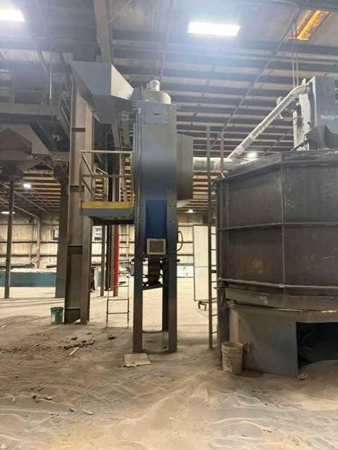 Good Wheelabrator 84" Table