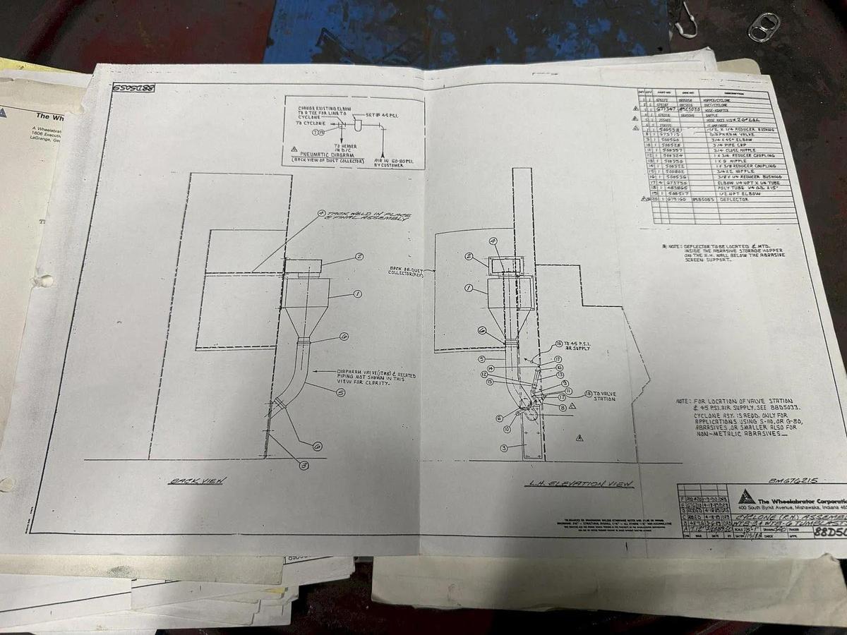 Good Wheelabrator Tumblast