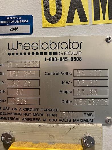 Like new 2008 Wheelabrator HB 12/16 SL #SH 3038