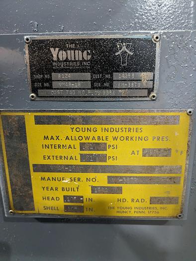 Used 1984 Young Industries VM48-16