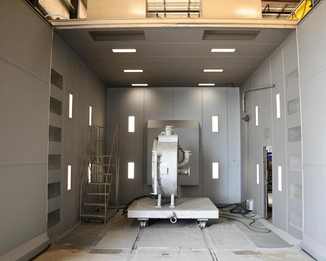 Like new 2019 ABS Blast Room