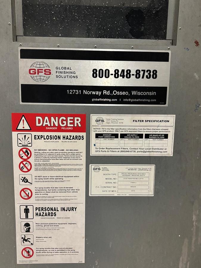 Good 2019 ABS/GFS Blast and Paint Rooms