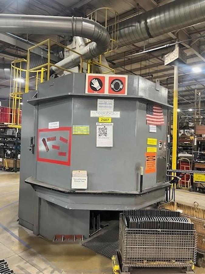 Excellent 2006 Wheelabrator/BCP 6' Fixed Table