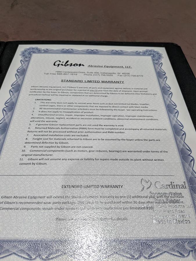 Like new 2024 Gibson 1.5BB