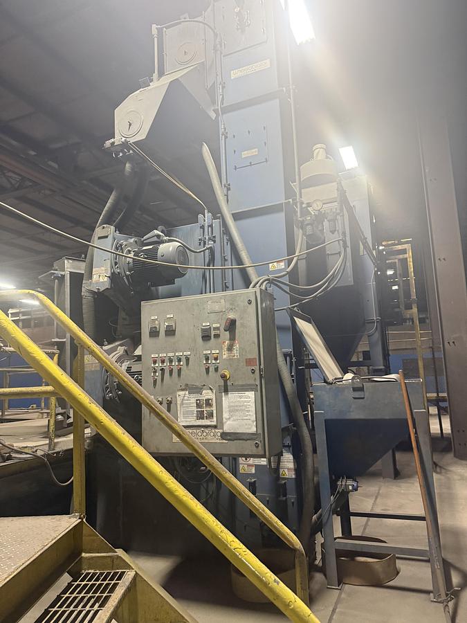 Like new 2022 Wheelabrator 2 Wheel Spinner