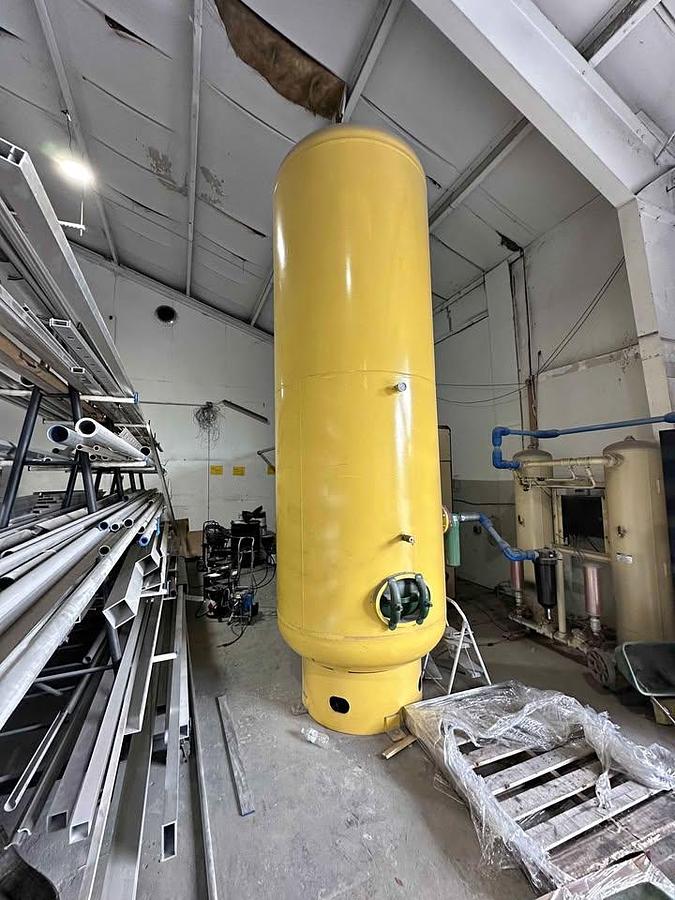 Excellent Outdoor Industrial Sandblasting Setup