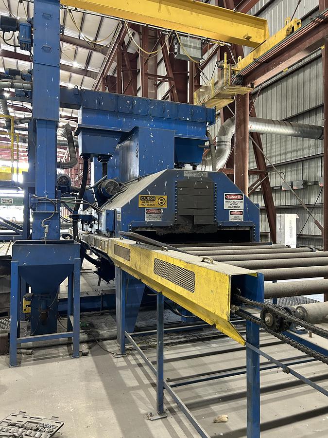Excellent 2010 Wheelabrator A3-59662 6' x 36" #CON 5009