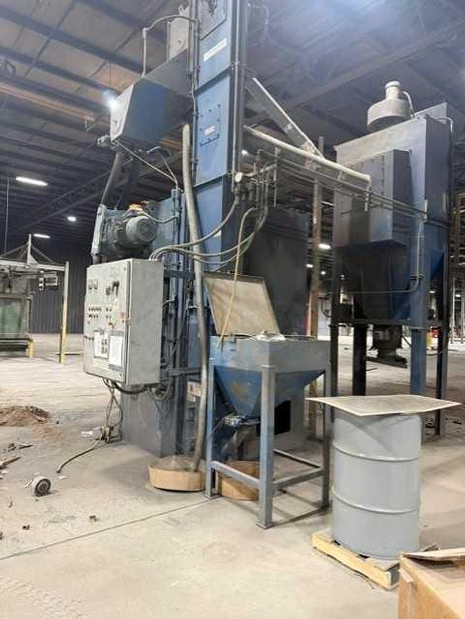 Good Wheelabrator 84" Table