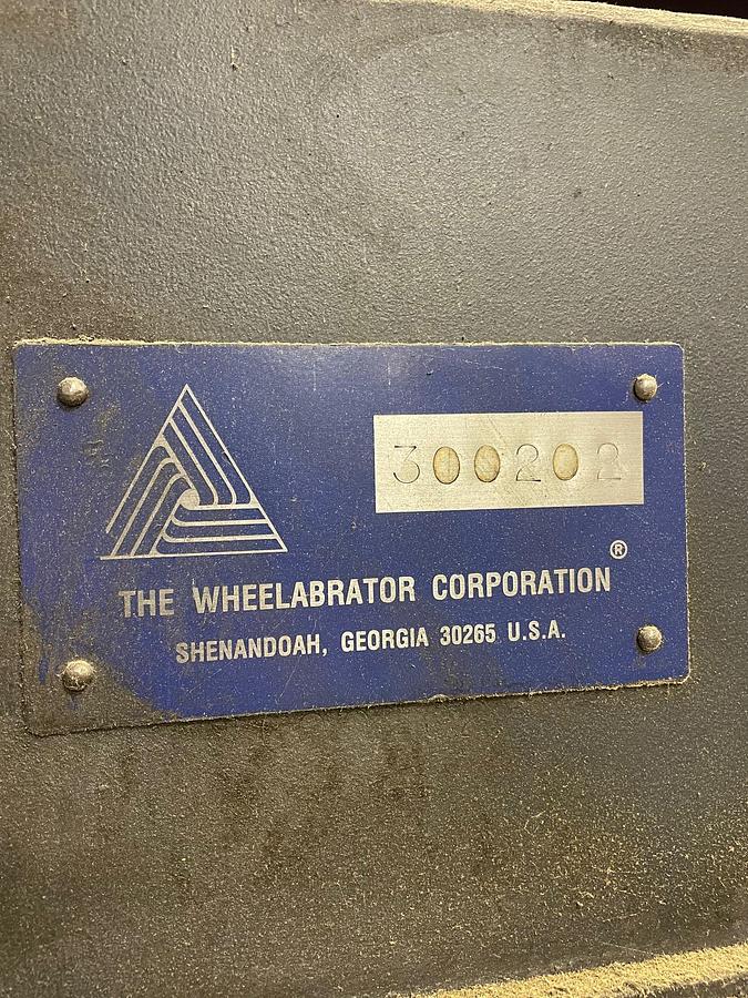 Like new Wheelabrator WTB-6