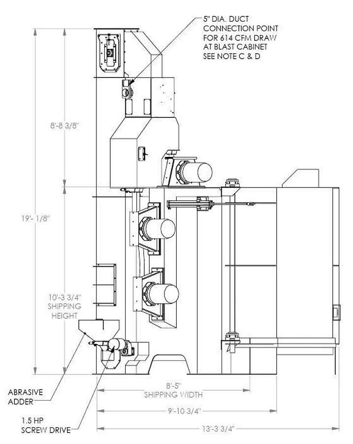 Excellent 2023 Metfin Series II MODEL 10' Table