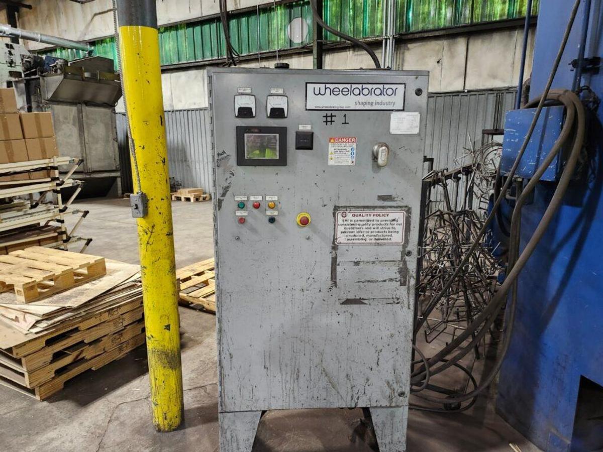 Like new 2015 Wheelabrator Spinner Hanger