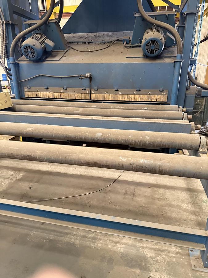 Like new 2008 Blastec 10' Plate #CON  6004