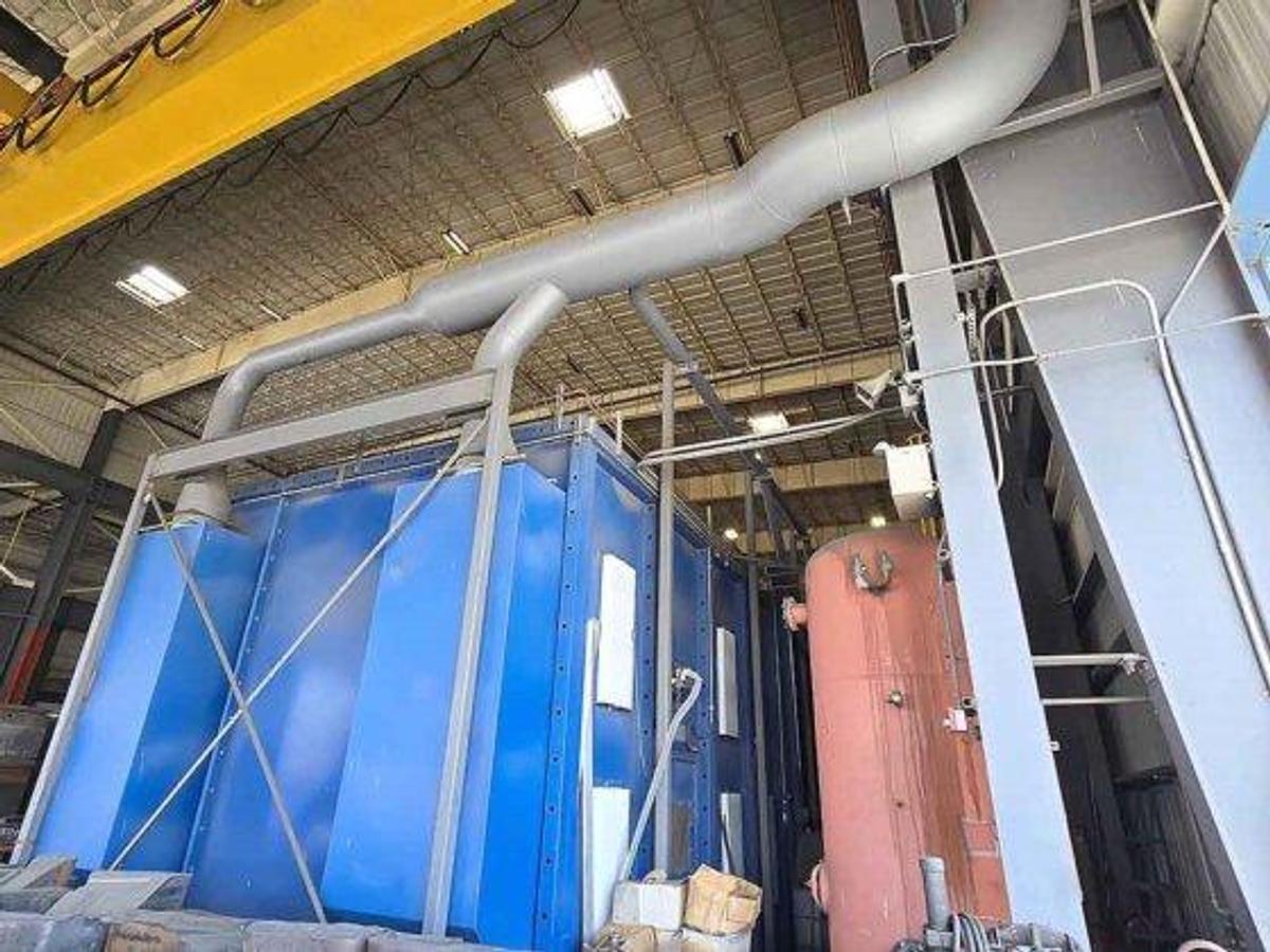 Like new 2016 Wheelabrator ABM 16' x 15' x 30 Blast Room