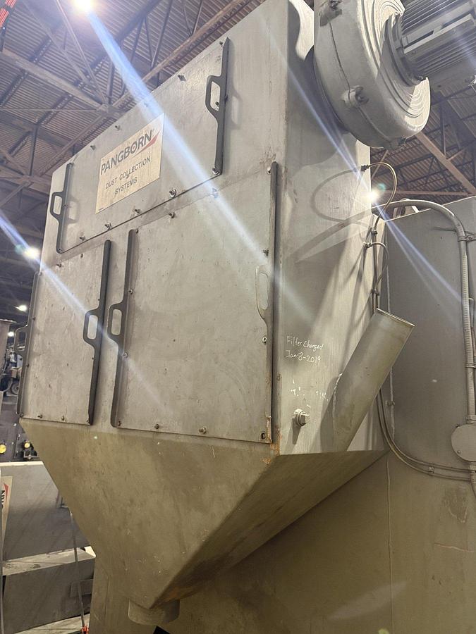 Like new Pangborn 6LK-7 72" Fixed Table