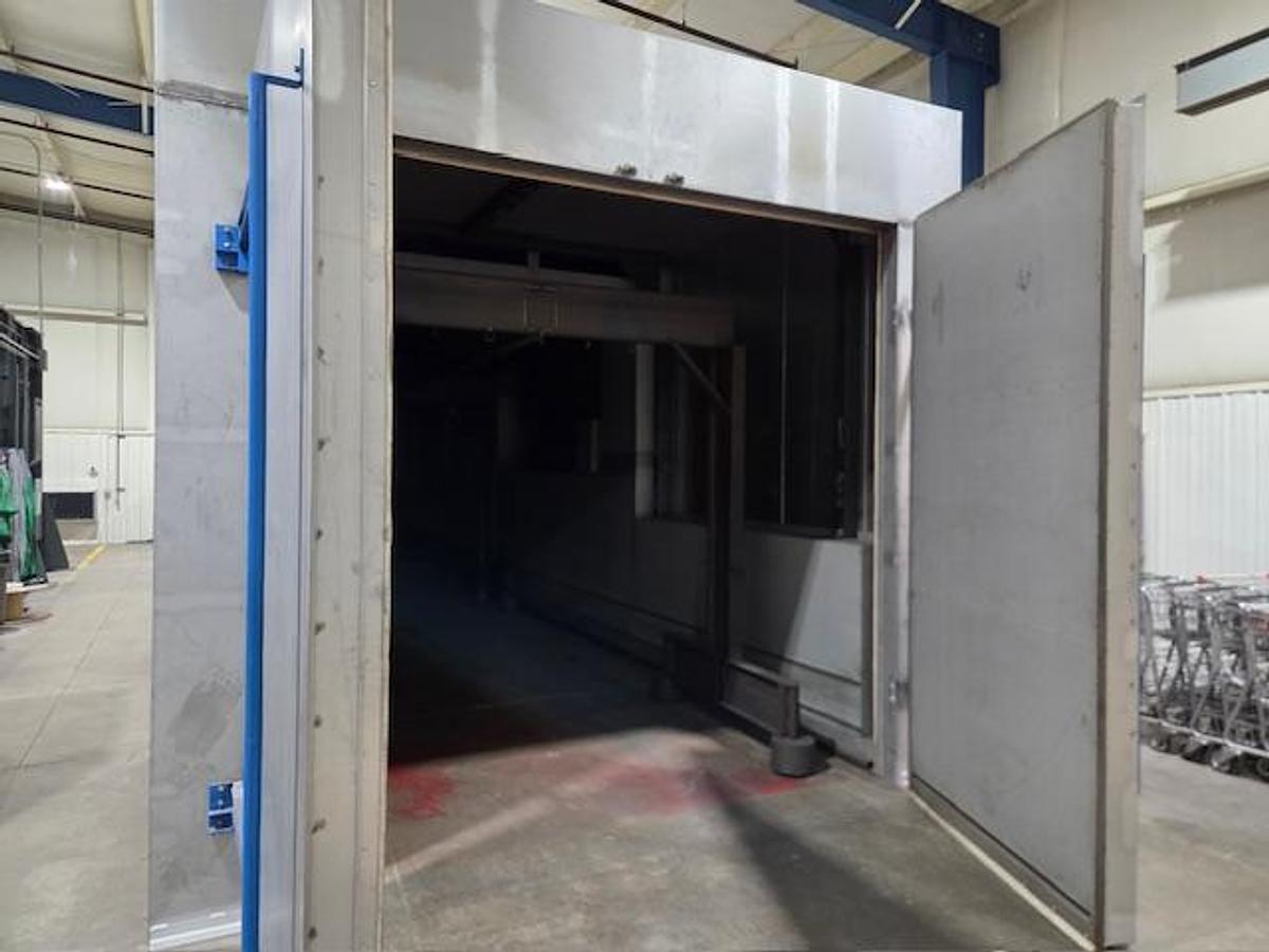 Like new GAT Powder Oven | ROHNER Powder Booth | Empire Abrasive blast booth
