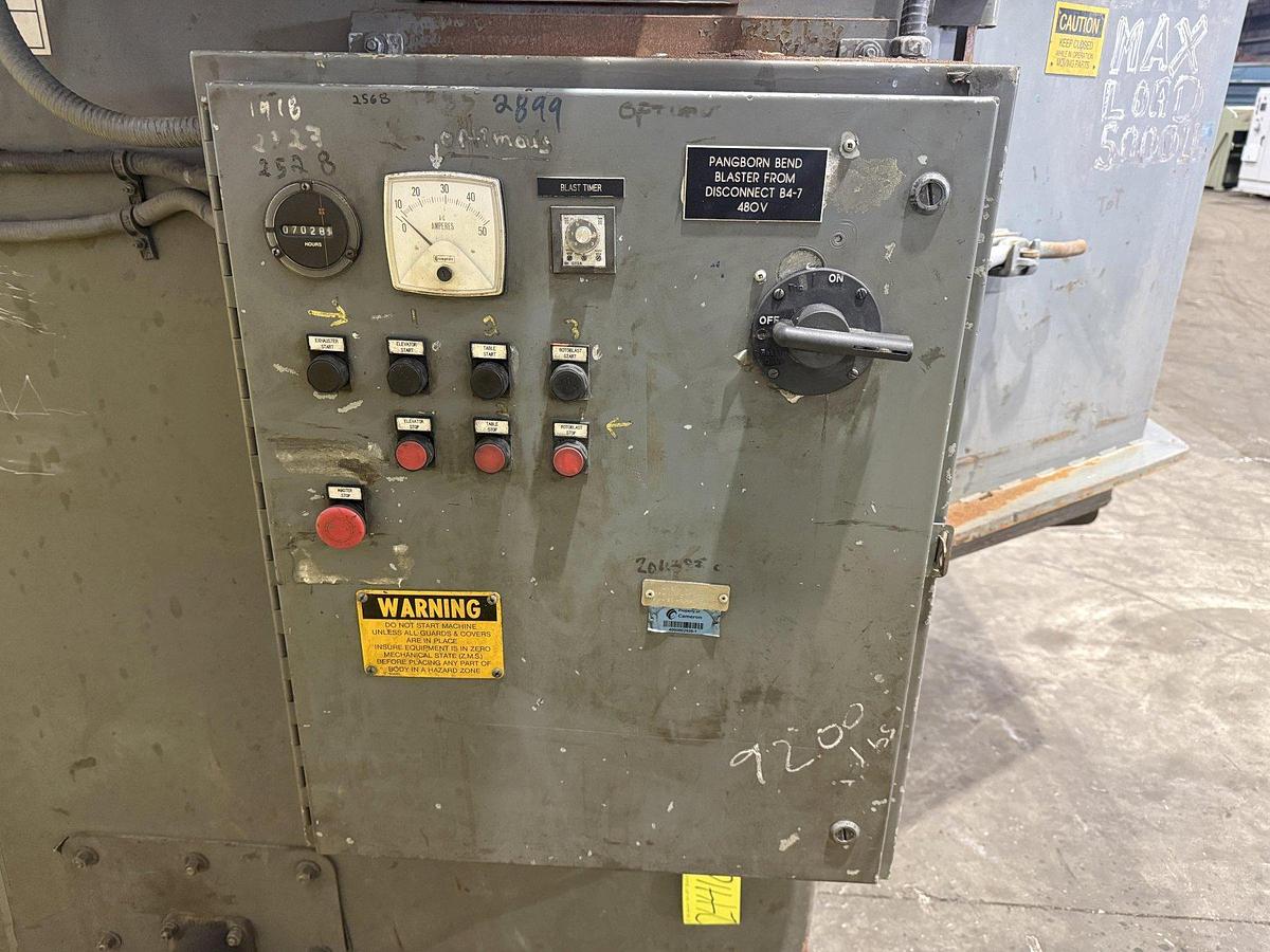 Like new Pangborn 6LK-7 72" Fixed Table