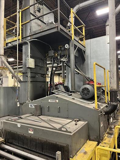 Used Pangborn 60" Roll Conveyor