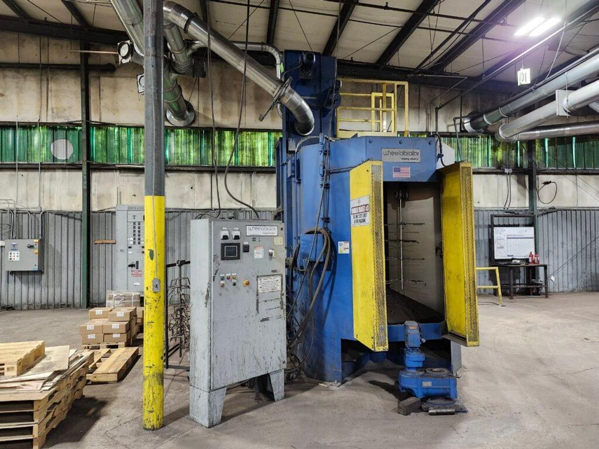 Like new 2015 Wheelabrator Spinner Hanger