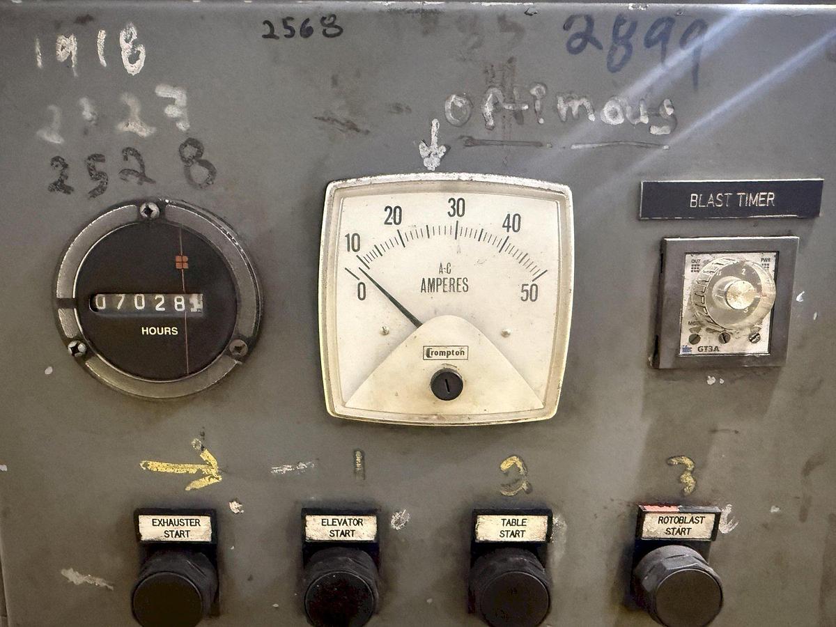 Like new Pangborn 6LK-7 72" Fixed Table