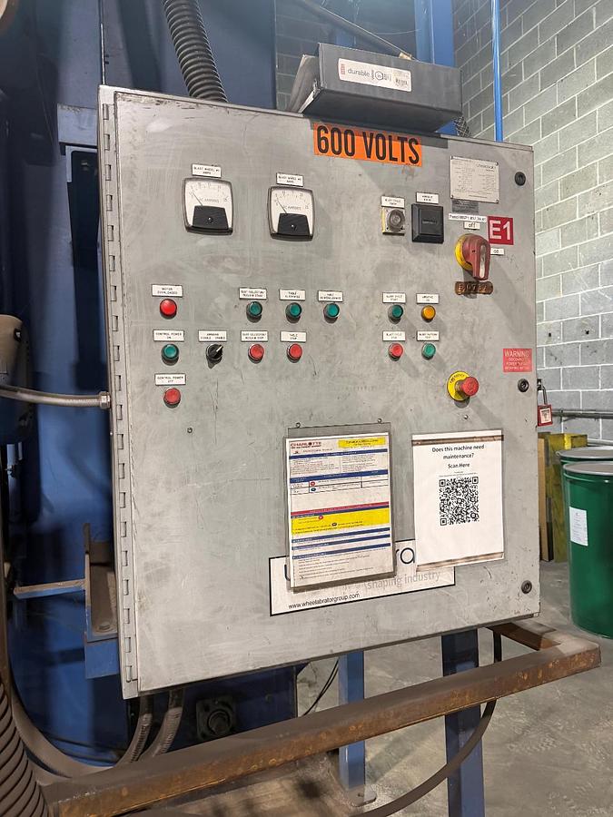 Good 2012 Wheelabrator 84" Table