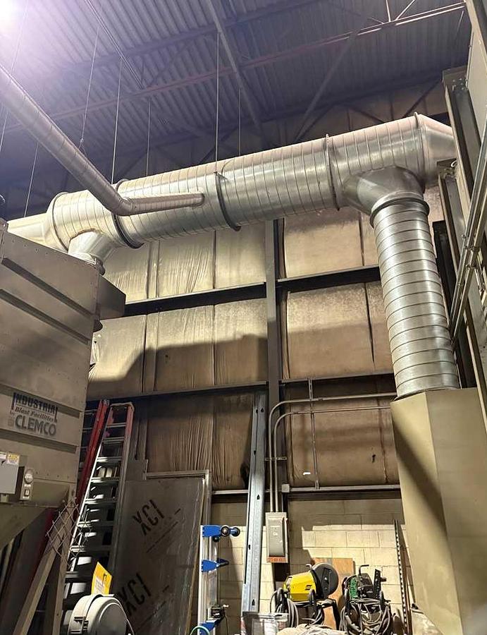 Excellent 2014 Clemco Flat Trak Blast Room