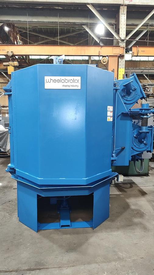 Like new 2012 Wheelabrator 48" Fixed Table