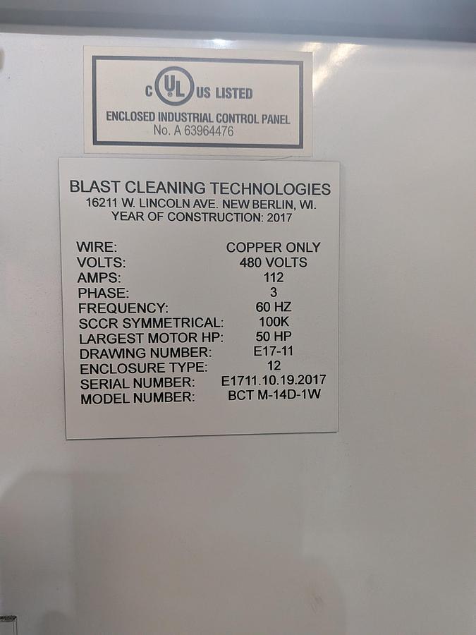 Like new 2017 BCT BCT-M-14D #TUM 5020