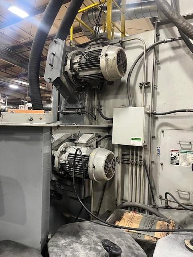 Excellent 2006 Wheelabrator/BCP 6' Fixed Table