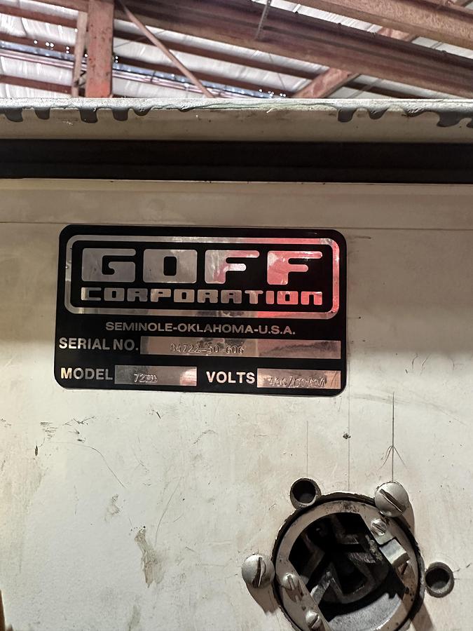 Very good Goff 72" Fixed Table