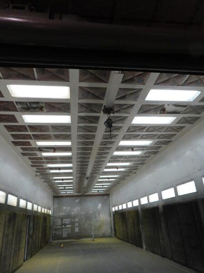 Like new Side-Draft Drive-Through Paint Booth