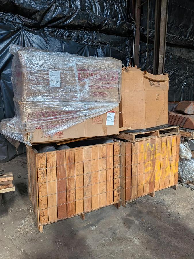 Like new Maxi-Lift Maxi-Tuff AA Cast Nylon Elevator Buckets