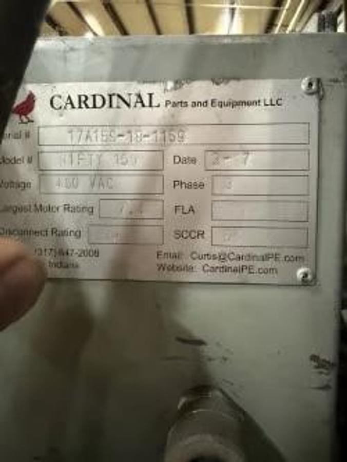Like new 2017 Cardinal Nifty-150