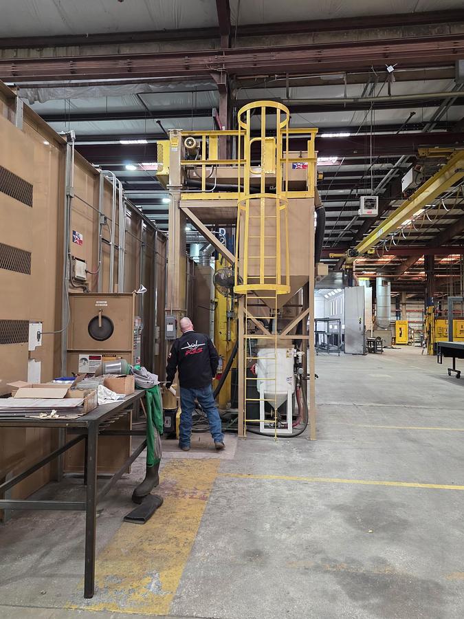 Like new 2021 ABS Blast Room