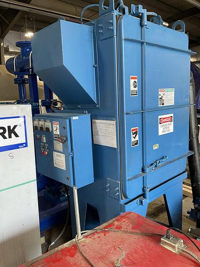 Used 2003 Wheelabrator Two Wheel Spinner Hanger