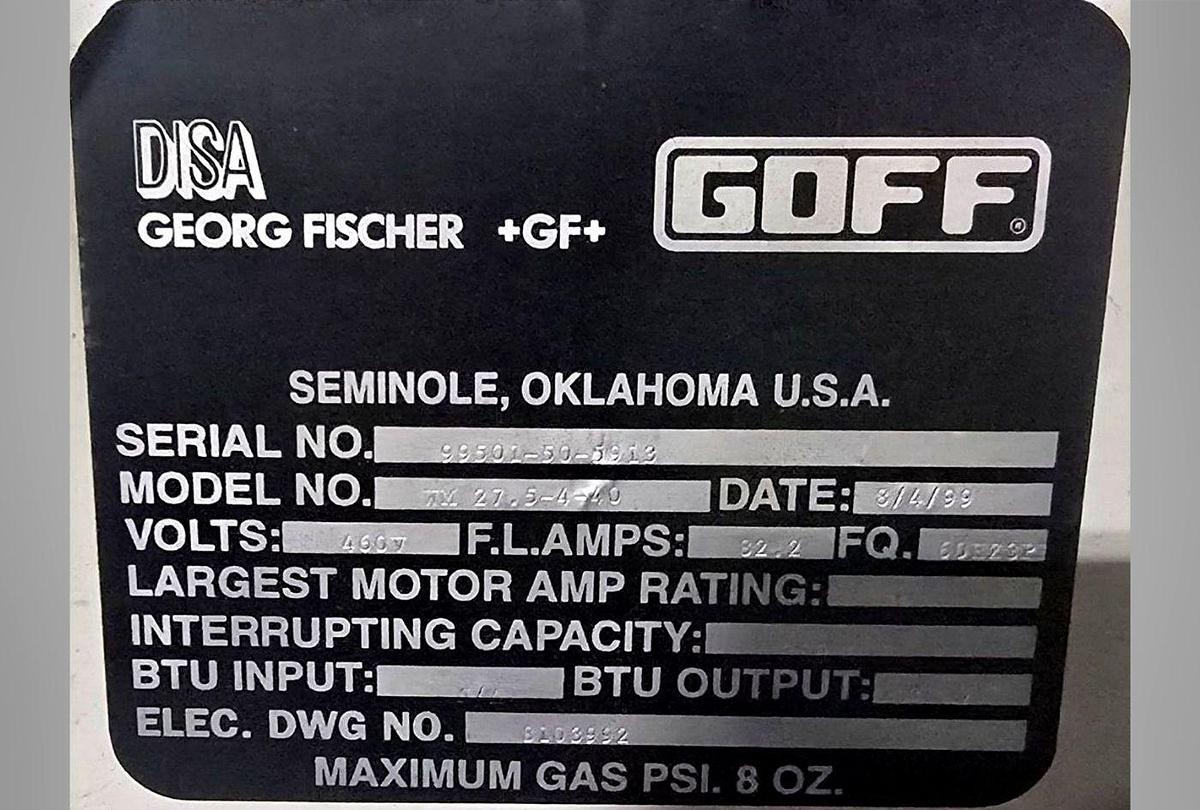 Fair 1999 Goff WM27.5-4-40 #MB 6000