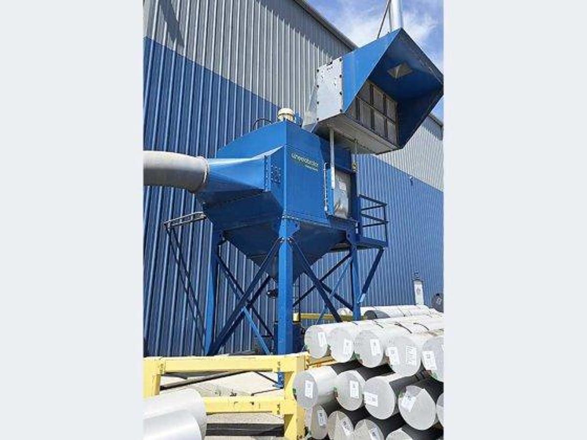 Like new 2016 Wheelabrator ABM 16' x 15' x 30 Blast Room