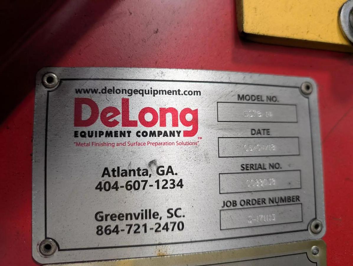 Like new 2018 Delong DSTB-14 #TUM 6015