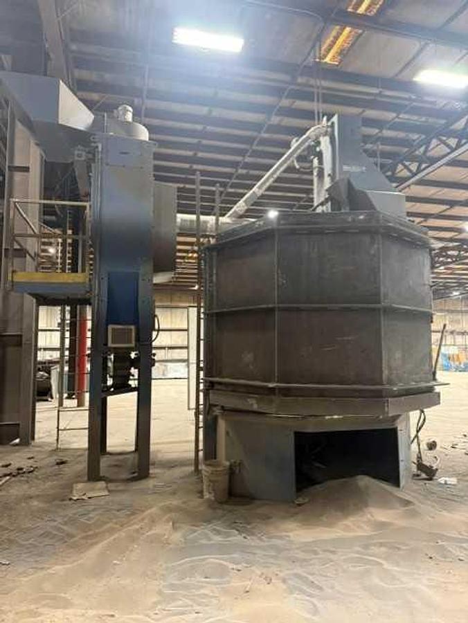 Good Wheelabrator 84" Table