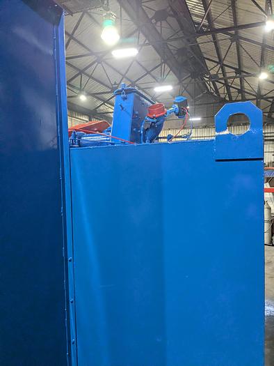 Excellent Wheelabrator 72" Swing Table