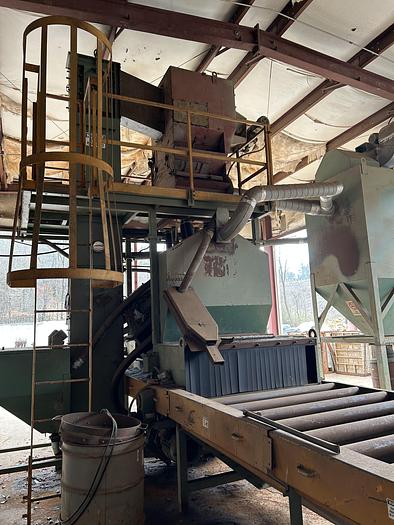 Very good 1996 BCP A4-7365 Roll Conveyor